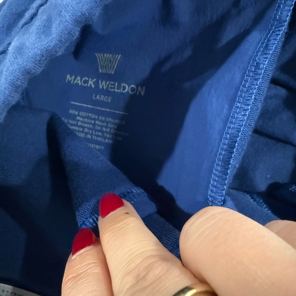 Mack Weldon Blue Men's Shorts - Picture 6 of 6